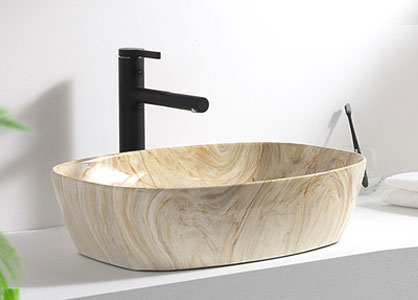 Marble Art Basin